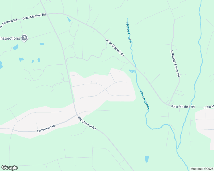 map of restaurants, bars, coffee shops, grocery stores, and more near 145 Georgetown Woods Drive in Youngsville