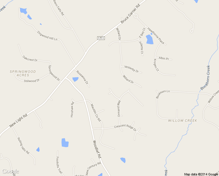 map of restaurants, bars, coffee shops, grocery stores, and more near 3353 Mountain Branch Drive in Wake Forest