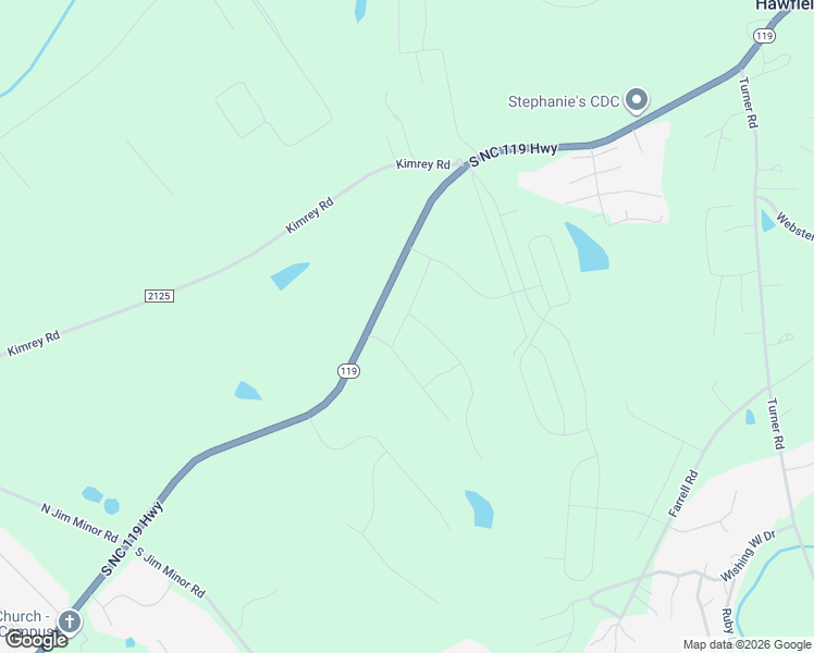 map of restaurants, bars, coffee shops, grocery stores, and more near 2703 Nereus Drive in Mebane