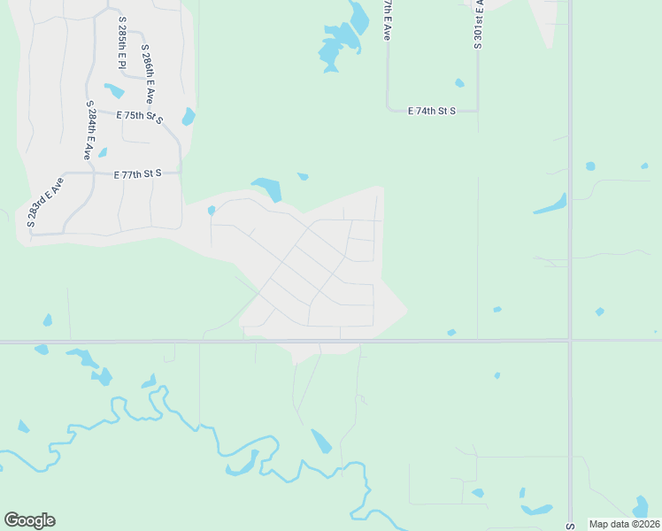 map of restaurants, bars, coffee shops, grocery stores, and more near 1417 East 81st Street South in Broken Arrow