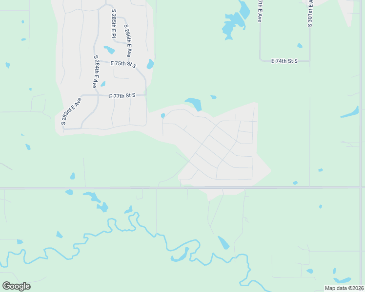 map of restaurants, bars, coffee shops, grocery stores, and more near 1417 East 81st Street South in Broken Arrow