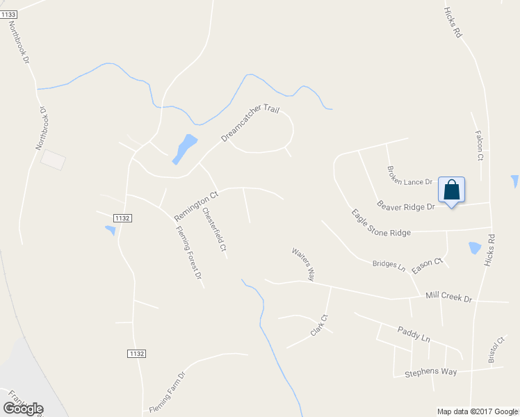 map of restaurants, bars, coffee shops, grocery stores, and more near 35 Winchester Court in Youngsville