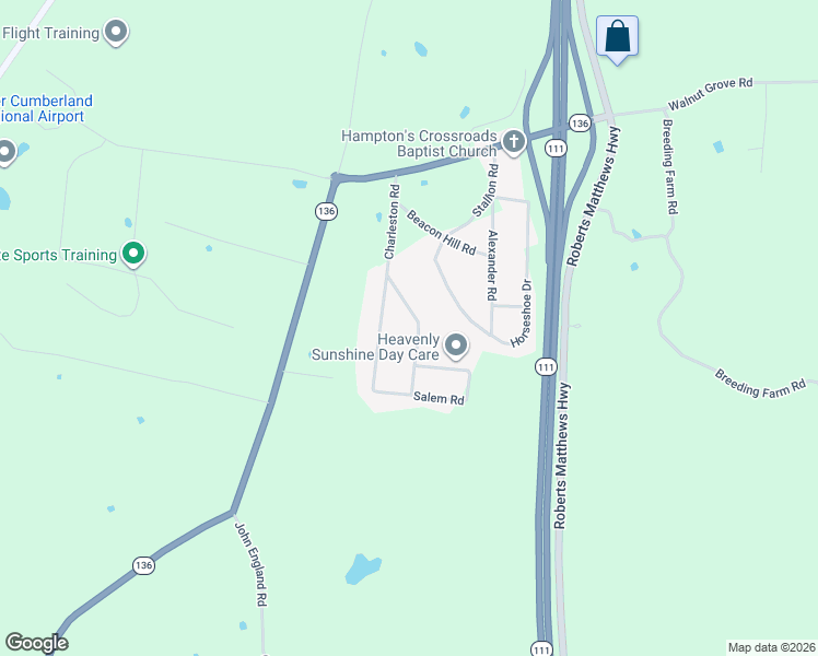 map of restaurants, bars, coffee shops, grocery stores, and more near 228 Arlington Road in Cookeville
