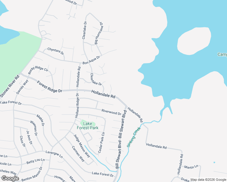 map of restaurants, bars, coffee shops, grocery stores, and more near 604 Angel Way Court in La Vergne