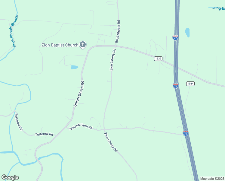 map of restaurants, bars, coffee shops, grocery stores, and more near 257 Holland Farm Road in Union Grove