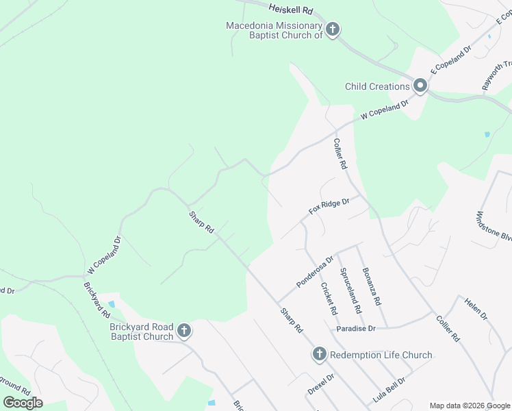 map of restaurants, bars, coffee shops, grocery stores, and more near 916 West Copeland Drive in Powell