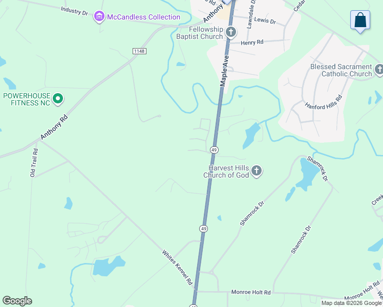 map of restaurants, bars, coffee shops, grocery stores, and more near 3029 Maple Avenue in Burlington