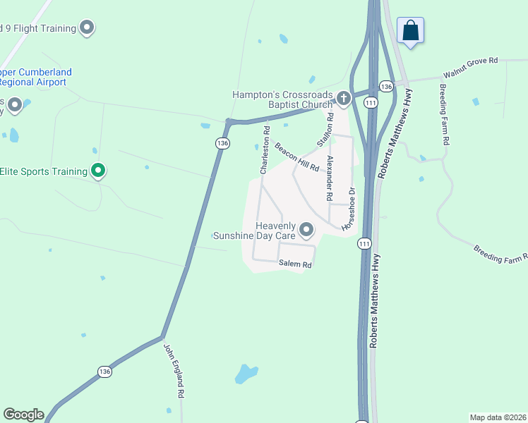 map of restaurants, bars, coffee shops, grocery stores, and more near 228 Arlington Road in Cookeville
