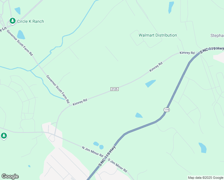 map of restaurants, bars, coffee shops, grocery stores, and more near 2180 Kimrey Road in Mebane