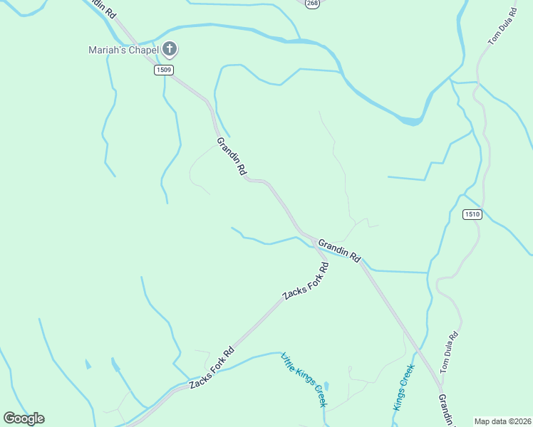 map of restaurants, bars, coffee shops, grocery stores, and more near 5045 Grandin Road in Lenoir