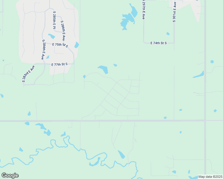 map of restaurants, bars, coffee shops, grocery stores, and more near 1417 East 81st Street South in Broken Arrow