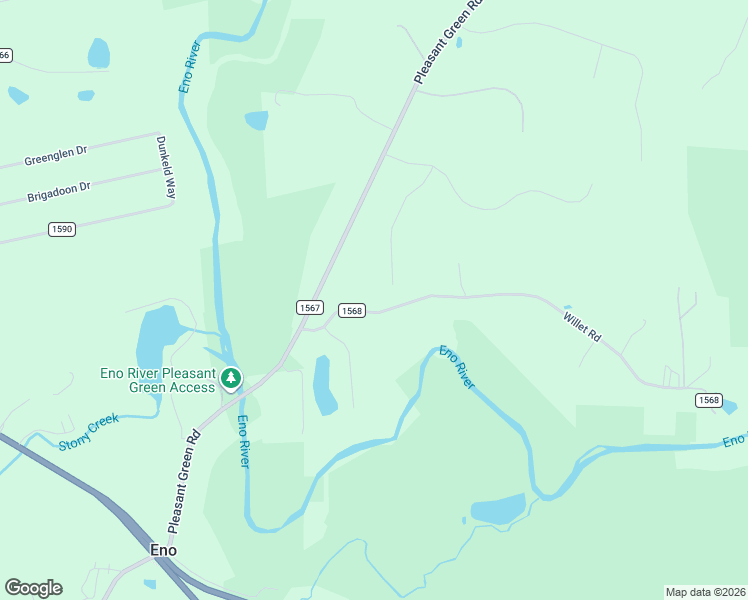 map of restaurants, bars, coffee shops, grocery stores, and more near 2320 Greenbrook Lane in Durham