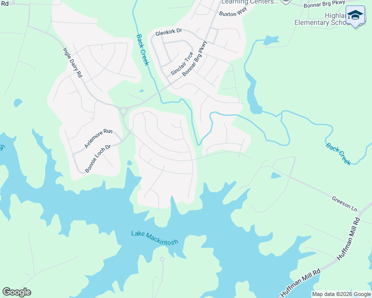 map of restaurants, bars, coffee shops, grocery stores, and more near 1311 Lael Forest Trail in Burlington