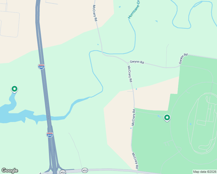 map of restaurants, bars, coffee shops, grocery stores, and more near 4646 McCrary Road in Lebanon