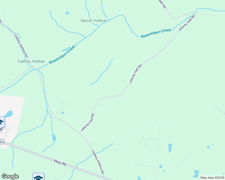 map of restaurants, bars, coffee shops, grocery stores, and more near 1221 Johnny Hall Road in Burns