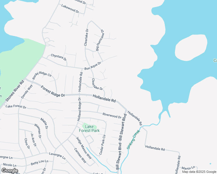 map of restaurants, bars, coffee shops, grocery stores, and more near 610 Eastlake Cove in La Vergne