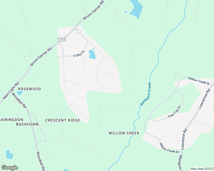 map of restaurants, bars, coffee shops, grocery stores, and more near 3008 Krogen Court in Creedmoor
