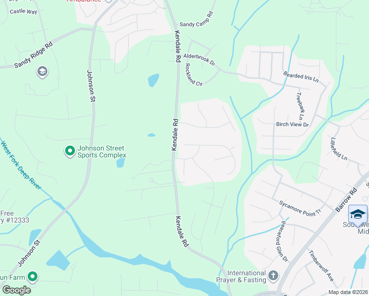 map of restaurants, bars, coffee shops, grocery stores, and more near 4447 Ashton Oaks Court in High Point