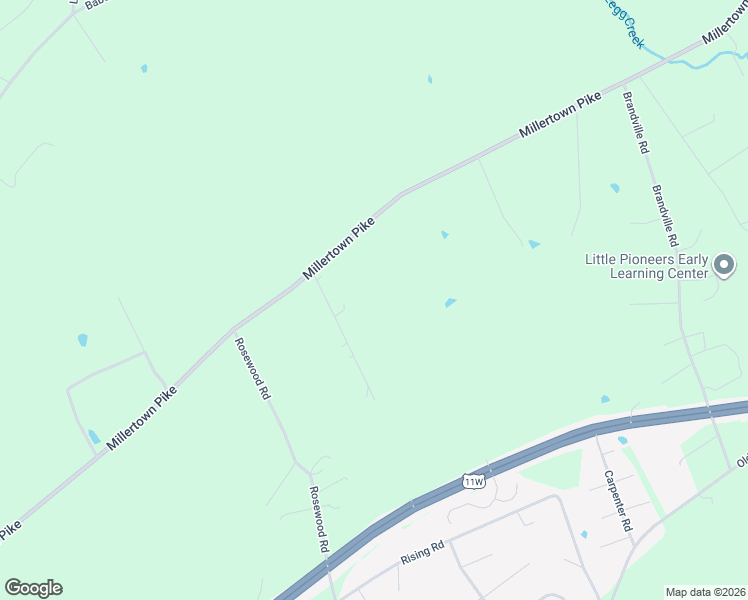 map of restaurants, bars, coffee shops, grocery stores, and more near 7324 Millertown Pike in Knoxville