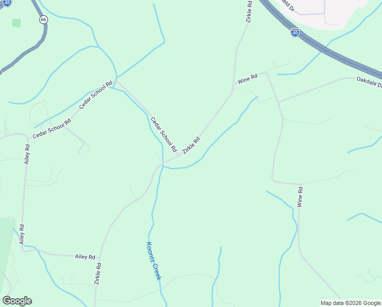 map of restaurants, bars, coffee shops, grocery stores, and more near 904 Zirkle Road in Dandridge