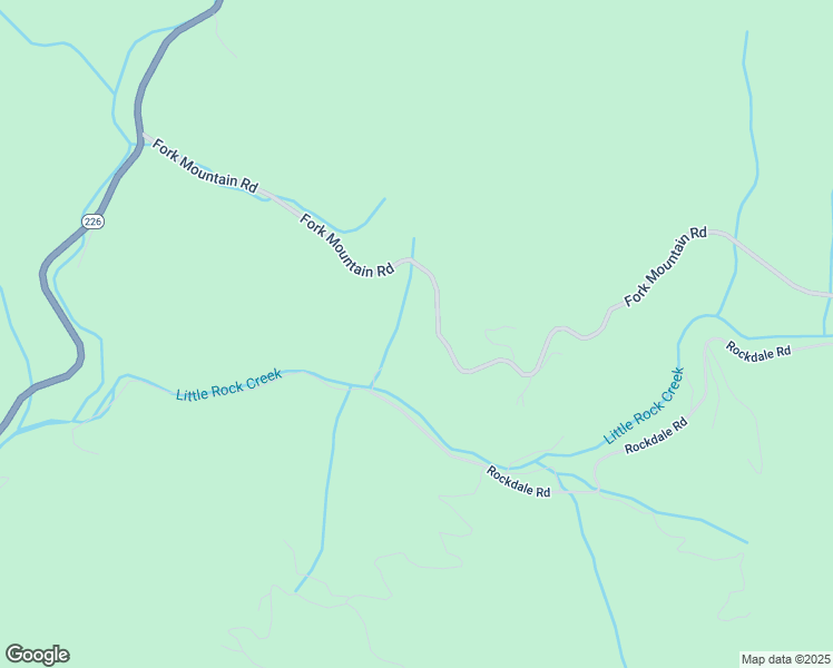 map of restaurants, bars, coffee shops, grocery stores, and more near 696 Fork Mountain Road in Bakersville