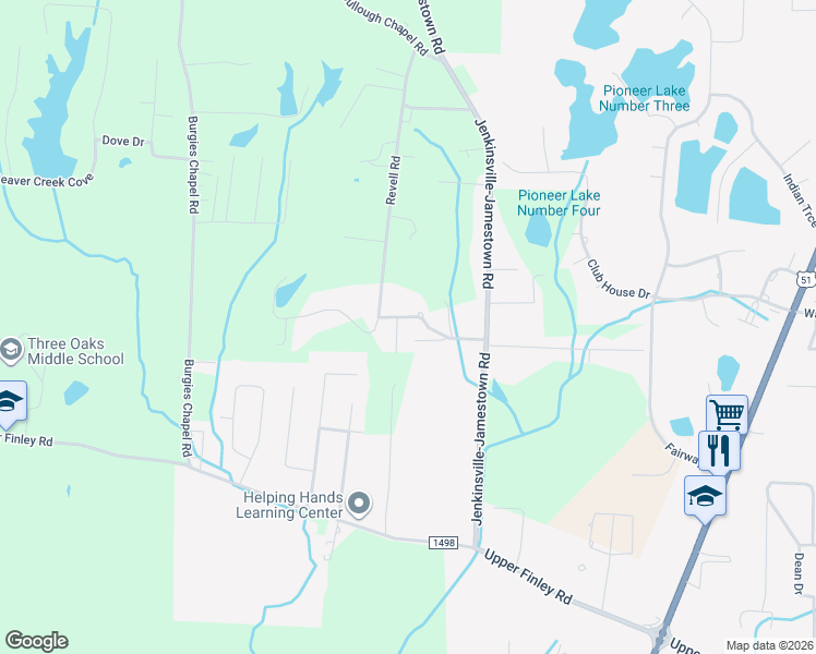 map of restaurants, bars, coffee shops, grocery stores, and more near 211 Simpson Hill Road in Dyersburg
