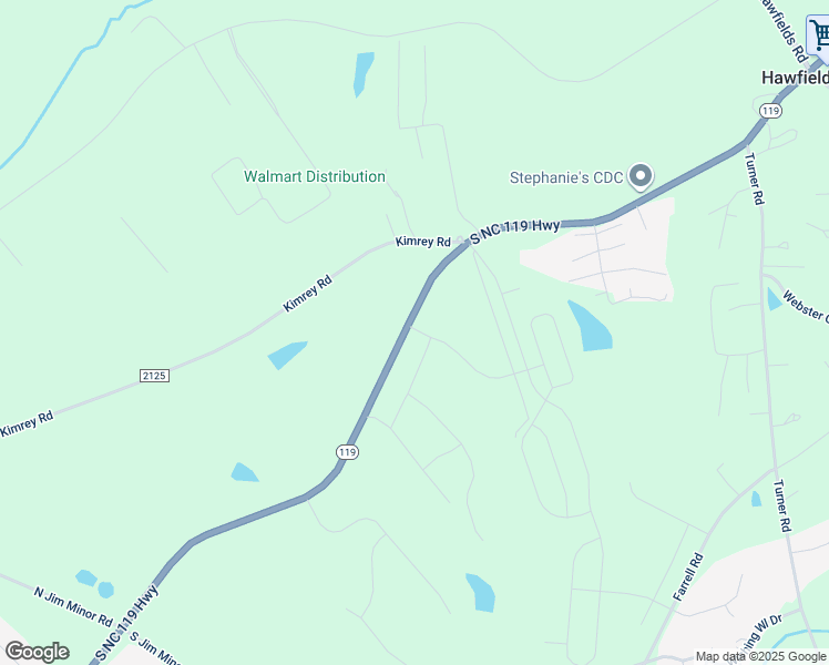 map of restaurants, bars, coffee shops, grocery stores, and more near 2703 Nereus Drive in Mebane