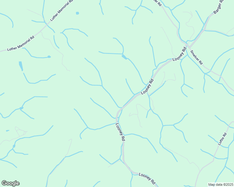 map of restaurants, bars, coffee shops, grocery stores, and more near 2643 Looney Road in Parrottsville