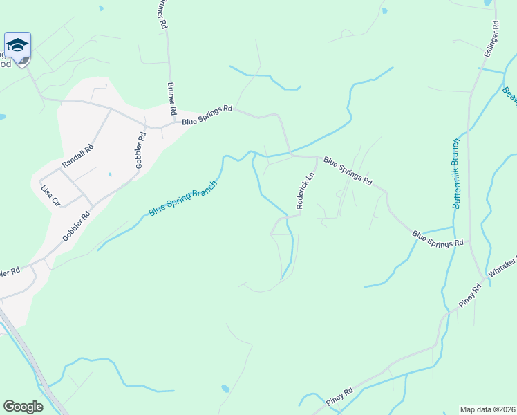 map of restaurants, bars, coffee shops, grocery stores, and more near 3533 Blue Springs Rd in Strawberry Plains