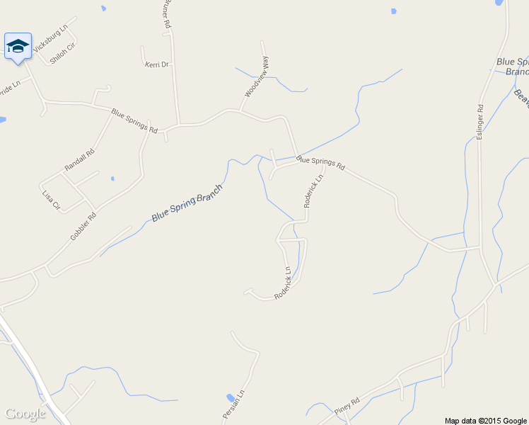 map of restaurants, bars, coffee shops, grocery stores, and more near 3533 Blue Springs Rd in Strawberry Plains