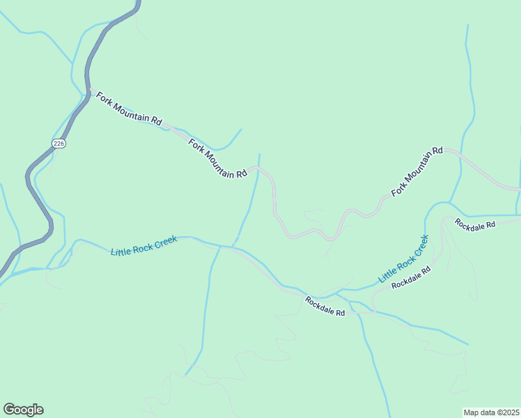 map of restaurants, bars, coffee shops, grocery stores, and more near 696 Fork Mountain Road in Bakersville