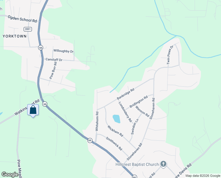 map of restaurants, bars, coffee shops, grocery stores, and more near 2421 Sandy Court in Kernersville