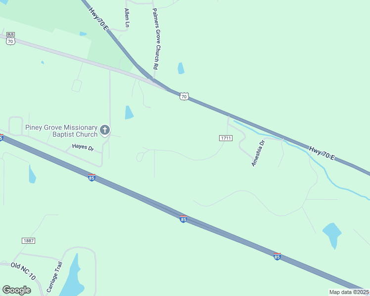 map of restaurants, bars, coffee shops, grocery stores, and more near 3232 Seven Springs Road in Hillsborough