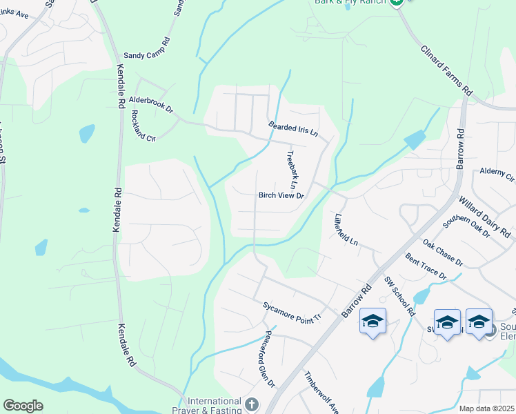 map of restaurants, bars, coffee shops, grocery stores, and more near 4403 Saddlewood Club Drive in High Point