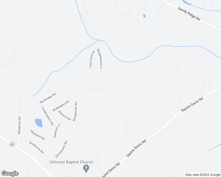 map of restaurants, bars, coffee shops, grocery stores, and more near 1733 Brittany Ridge Drive in Kernersville