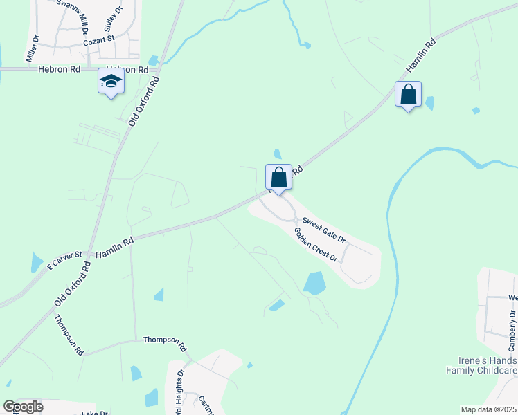 map of restaurants, bars, coffee shops, grocery stores, and more near 1121 Sweet Gale Drive in Durham