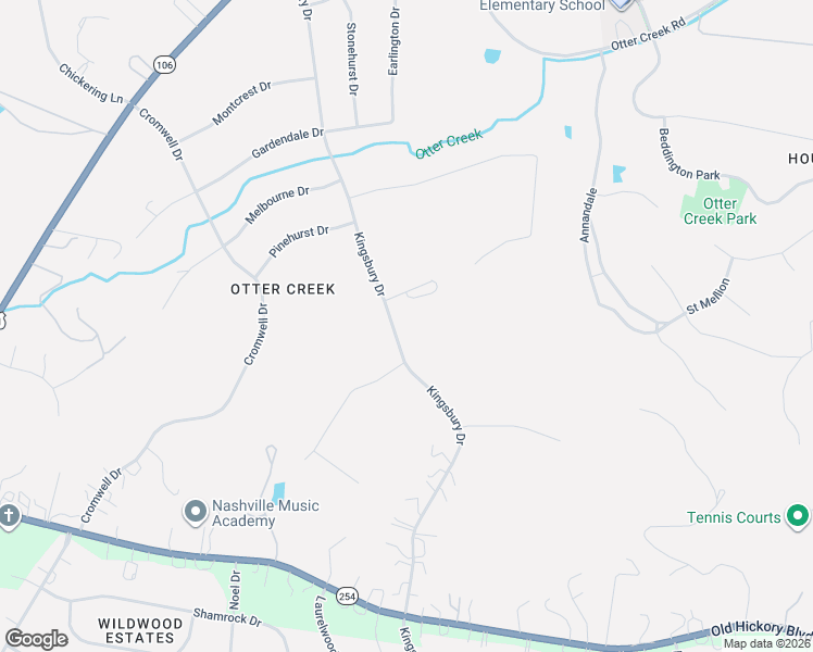 map of restaurants, bars, coffee shops, grocery stores, and more near 1808 Kingsbury Drive in Nashville