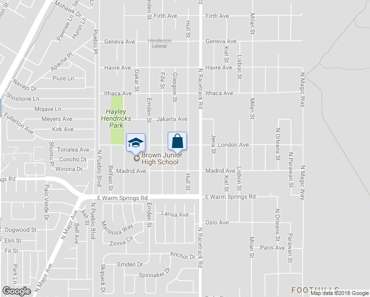map of restaurants, bars, coffee shops, grocery stores, and more near 320 Hull Street in Henderson