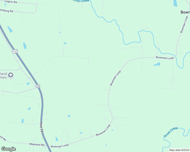 map of restaurants, bars, coffee shops, grocery stores, and more near in Crossville
