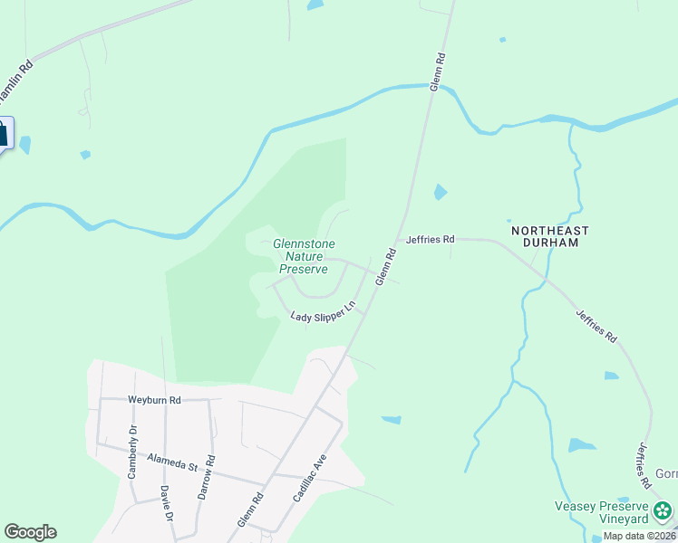 map of restaurants, bars, coffee shops, grocery stores, and more near 4245 Amber Stone Way in Durham