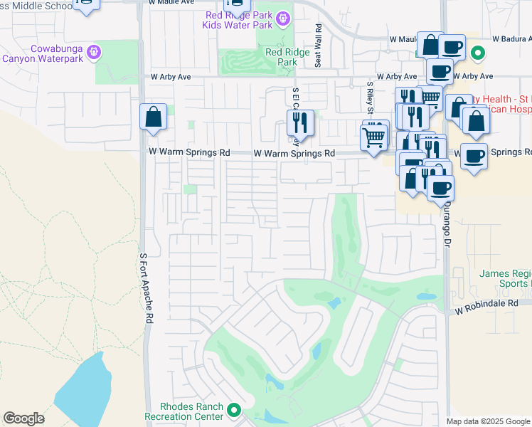 map of restaurants, bars, coffee shops, grocery stores, and more near 9078 Epworth Avenue in Las Vegas