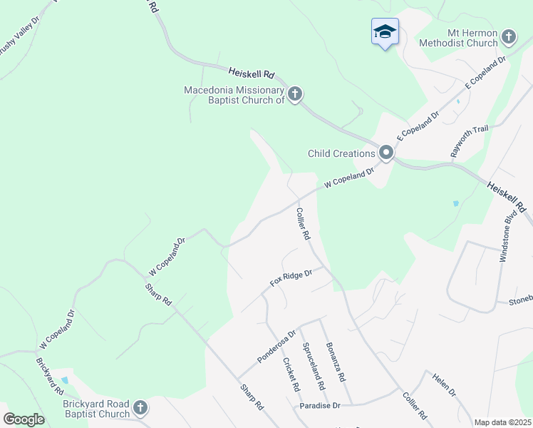 map of restaurants, bars, coffee shops, grocery stores, and more near 701 West Copeland Drive in Powell