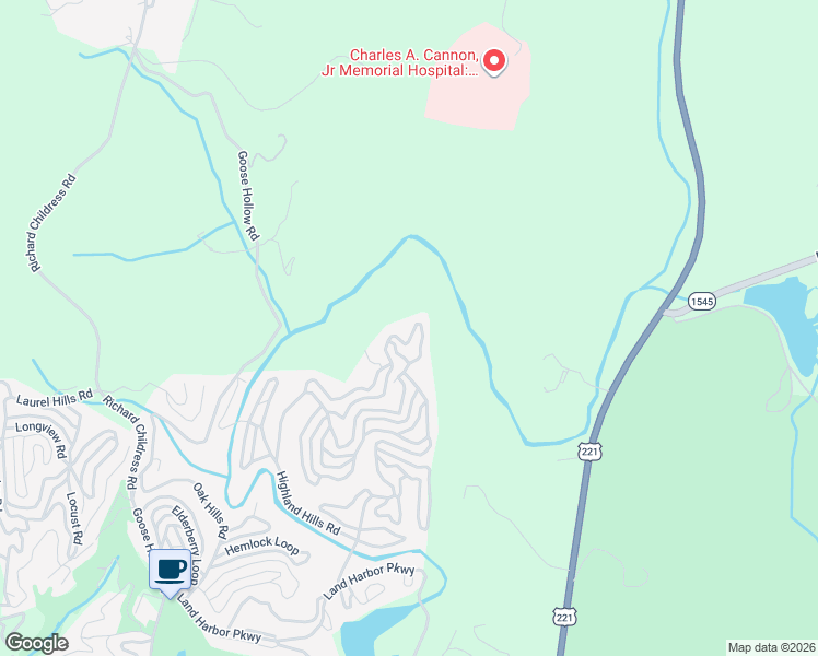 map of restaurants, bars, coffee shops, grocery stores, and more near 190 Hillcrest Road in Newland