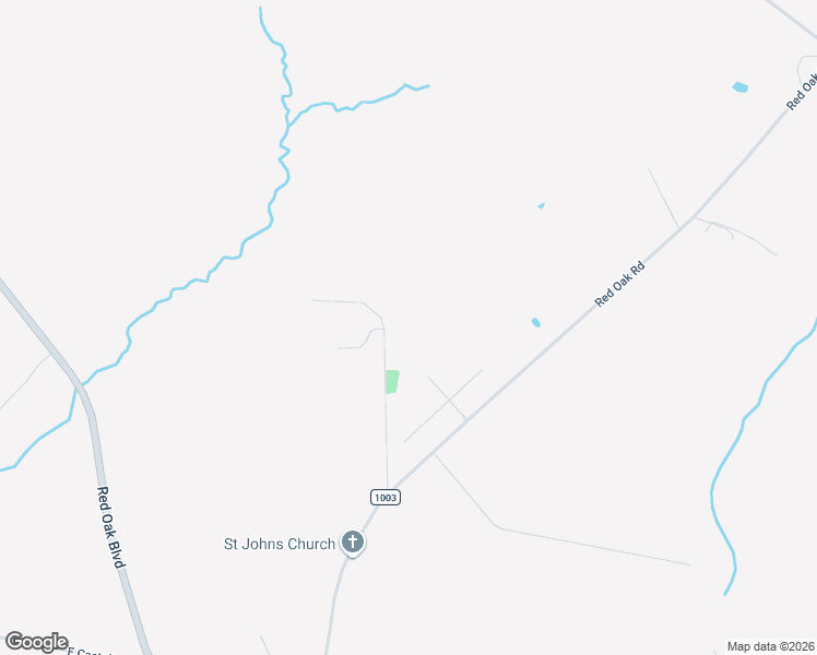 map of restaurants, bars, coffee shops, grocery stores, and more near 6415 Red Oak Road in Red Oak