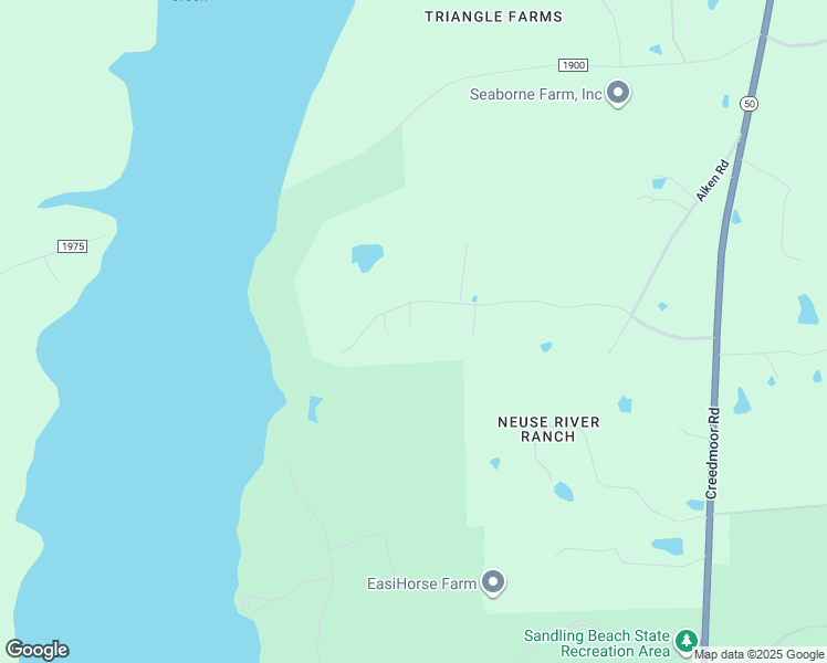 map of restaurants, bars, coffee shops, grocery stores, and more near 2109 Sandy Plains Road in Wake Forest