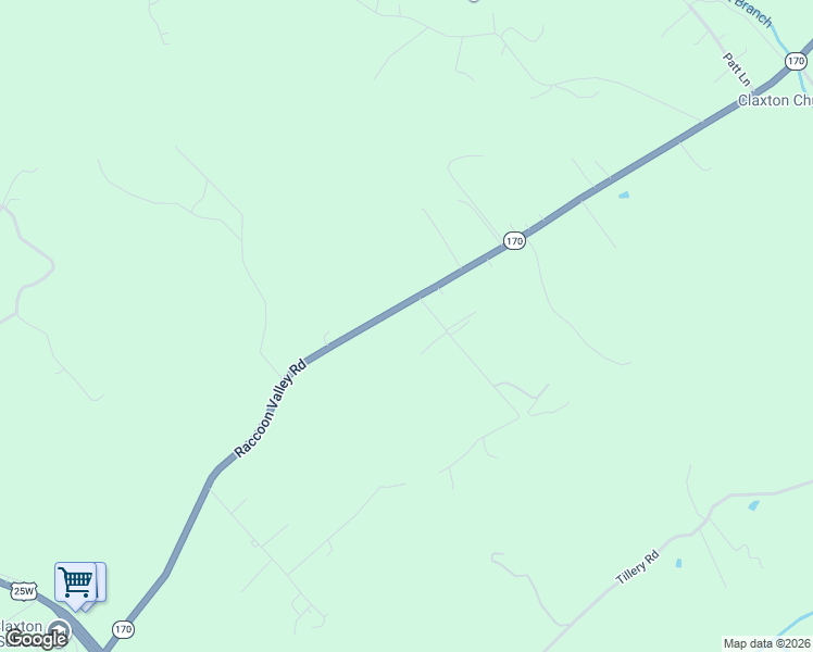 map of restaurants, bars, coffee shops, grocery stores, and more near 352 Raccoon Valley Road in Powell