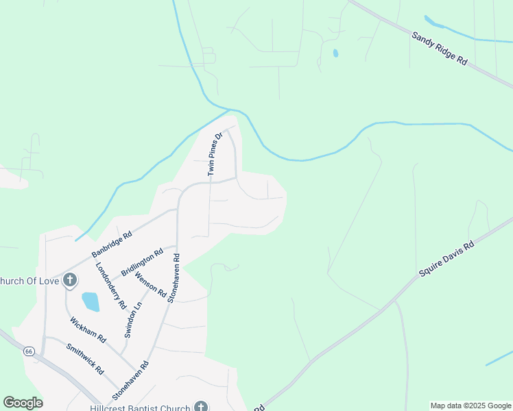map of restaurants, bars, coffee shops, grocery stores, and more near 2134 Rougemount Lane in Kernersville