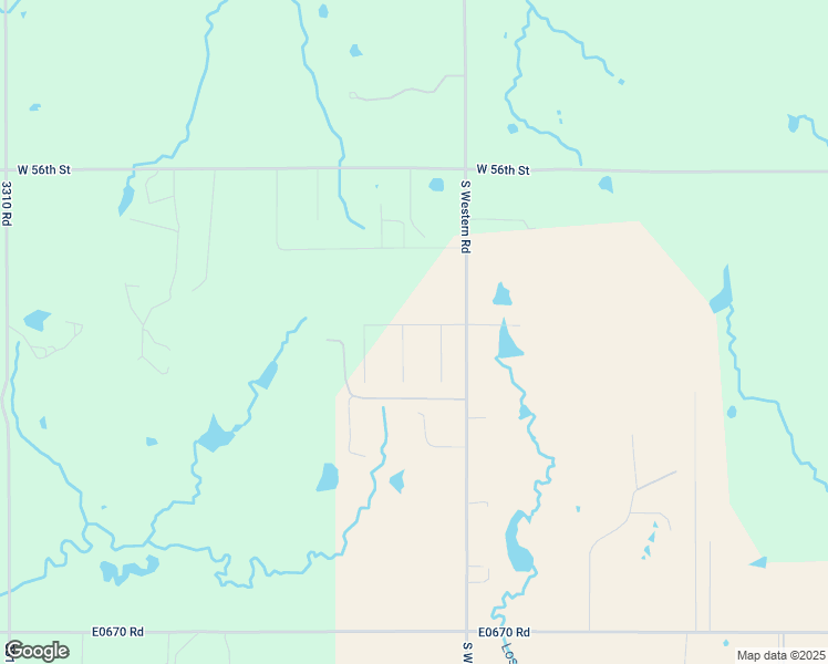 map of restaurants, bars, coffee shops, grocery stores, and more near 6001 South Western Road in Stillwater