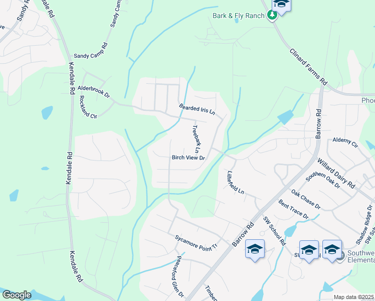 map of restaurants, bars, coffee shops, grocery stores, and more near 4508 Willows Court in High Point