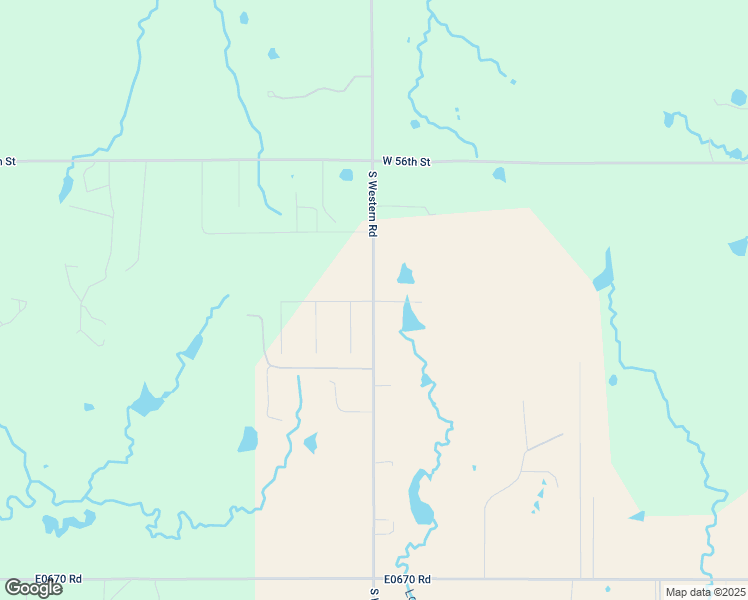 map of restaurants, bars, coffee shops, grocery stores, and more near 6001 South Western Road in Stillwater